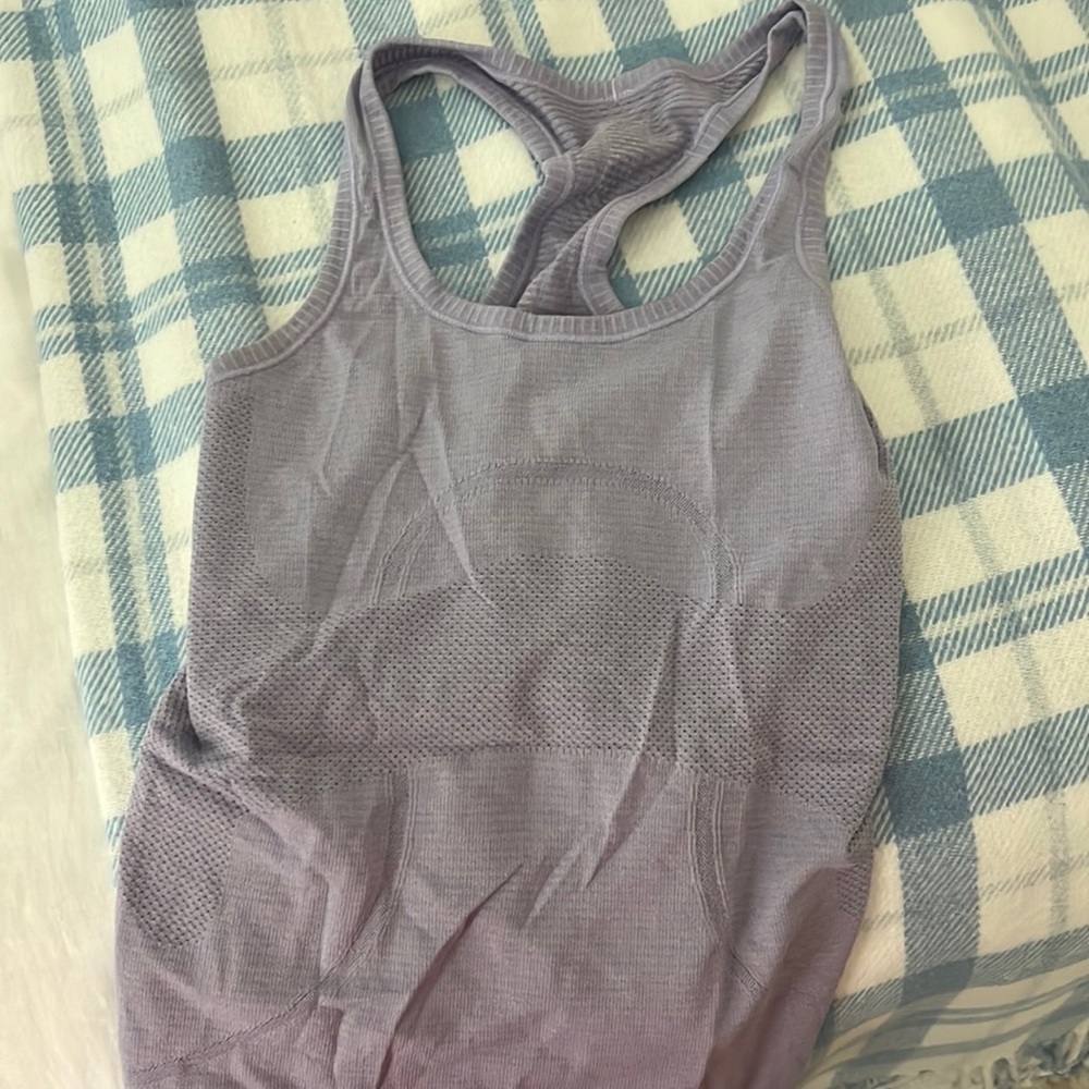 Swiftly Tech Racerback Tank Top 2.0 lavender